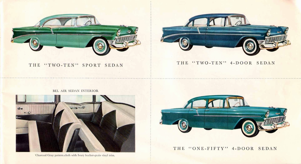1956 Chevrolet Prestige Brochure Page 23